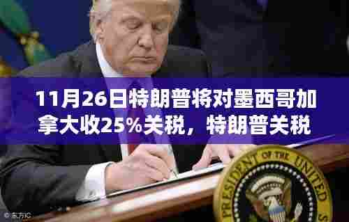 特朗普关税新政，墨西哥与加拿大面临挑战——产品特性、体验、竞品与用户分析报告（11月26日生效）