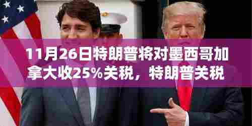 特朗普关税新政,墨西哥与加拿大面临挑战——产品特性、体验、竞品与用户分析报告(11月26日生效)