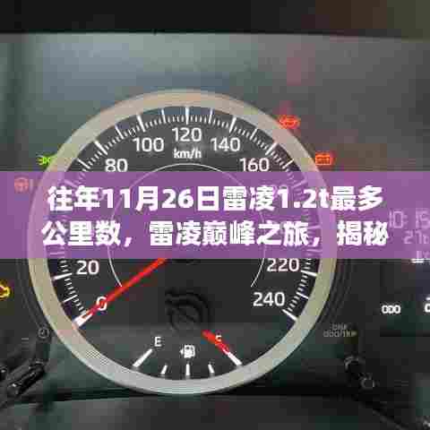 揭秘往年雷凌巅峰之旅,雷凌1.2T车型最长行驶里程记录揭晓!