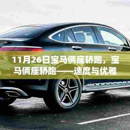 速度与优雅典范，宝马双座轿跑亮相11月26日