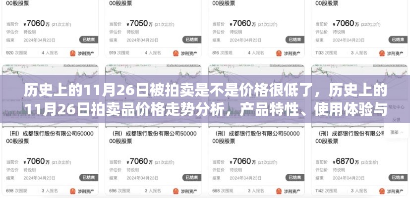 历史上的11月26日拍卖品价格走势解析,产品特性、用户体验与竞品对比,拍卖价格是否已触及低谷?