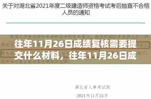 往年11月26日成绩复核材料提交全解析，流程、要点与多维度视角探讨