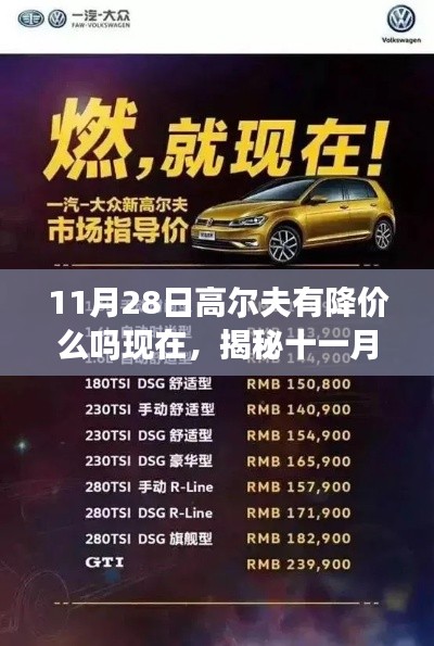 揭秘十一月末高尔夫市场,降价潮来袭,现在购车是否划算?