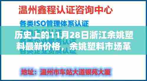 浙江余姚塑料市场革新篇章,探寻智能塑料价格科技前沿之旅——历史上的11月28日余姚塑料最新价格回顾与展望