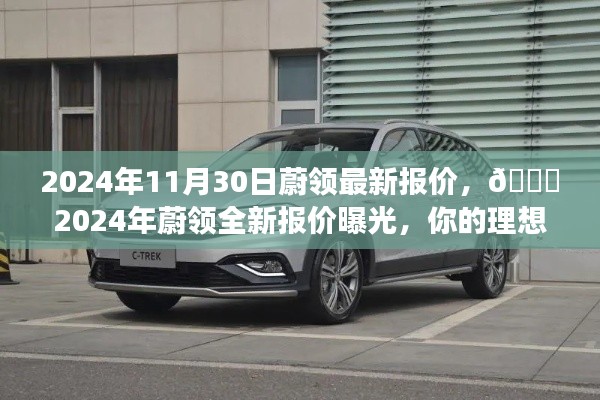 🌟2024年蔚领全新报价揭晓,理想座驾的选择!
