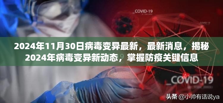 揭秘病毒变异新动态，掌握防疫关键信息，最新消息（2024年病毒变异报告）