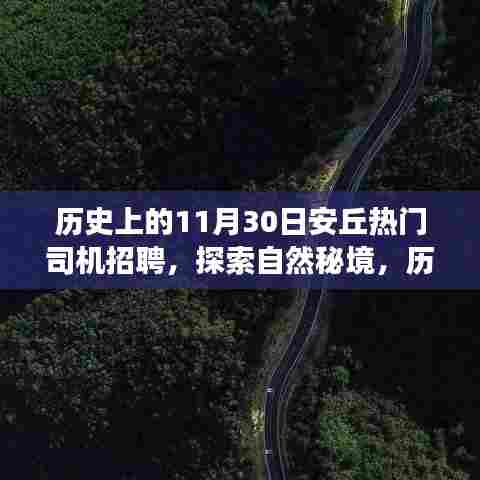 历史上的安丘热门司机招聘之旅，启程探索自然秘境，寻找心灵宁静与平和