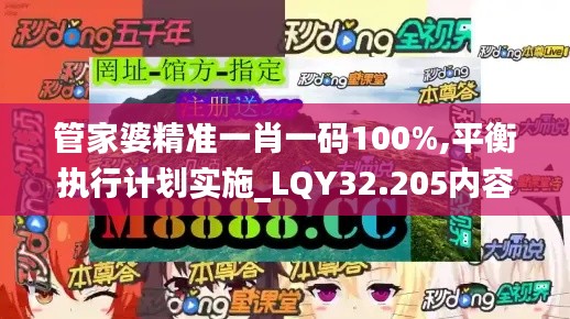 管家婆精准一肖一码100%,平衡执行计划实施_LQY32.205内容版