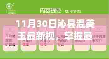 沁县温美玉11月30日最新动态全攻略，视频观看指南