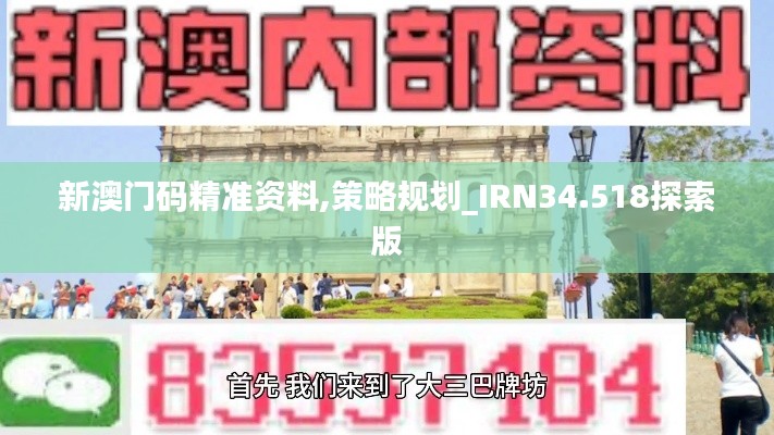 新澳门码精准资料,策略规划_IRN34.518探索版