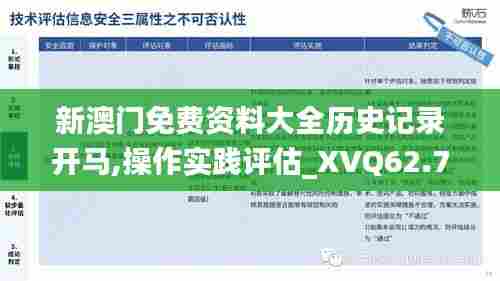 新澳门免费资料大全历史记录开马,操作实践评估_XVQ62.777教育版