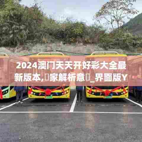 2024澳门天天开好彩大全最新版本,專家解析意見_界面版YTS72.756