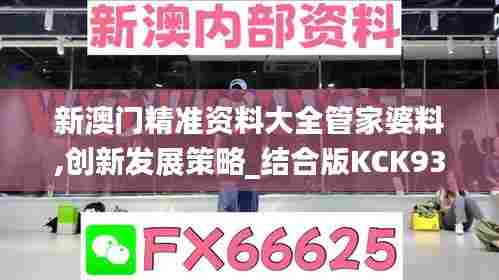 新澳门精准资料大全管家婆料,创新发展策略_结合版KCK93.720