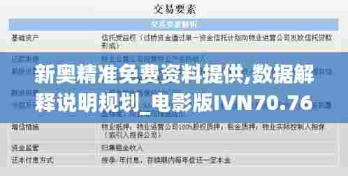 新奥精准免费资料提供,数据解释说明规划_电影版IVN70.766
