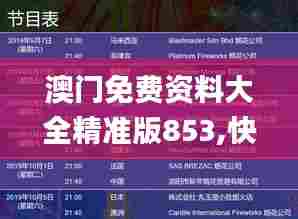 澳门免费资料大全精准版853,快速产出解决方案_PFN56.639生态版