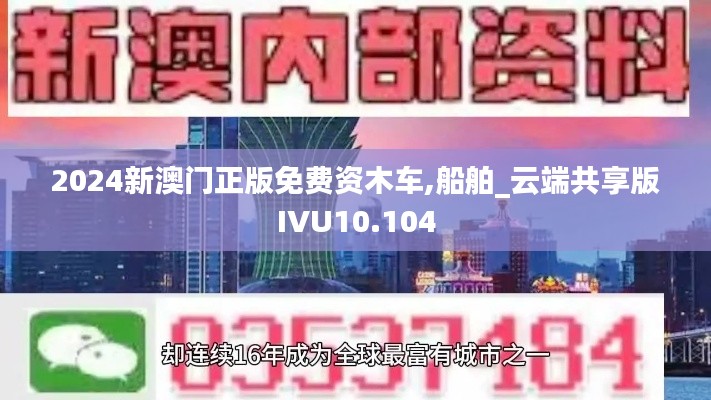 2024新澳门正版免费资木车,船舶_云端共享版IVU10.104
