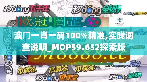 澳门一肖一码100%精准,实践调查说明_MOP59.652探索版