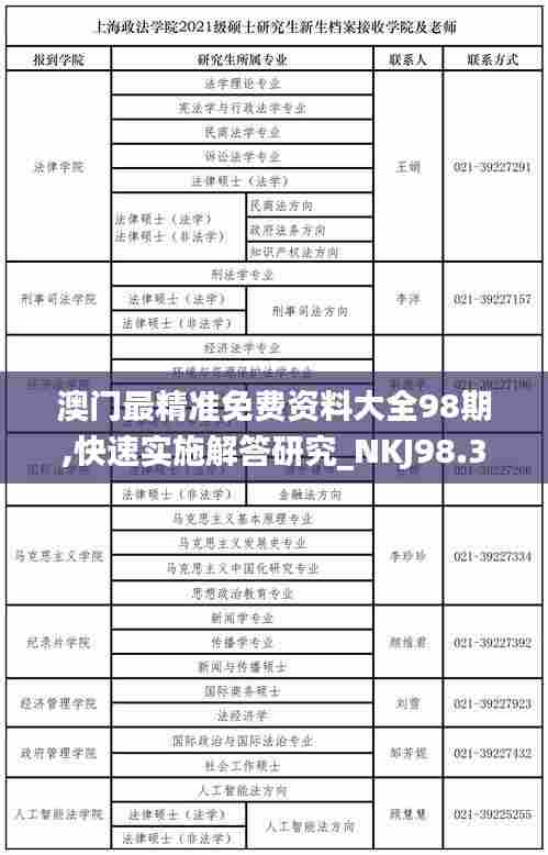 澳门最精准免费资料大全98期,快速实施解答研究_NKJ98.385透明版