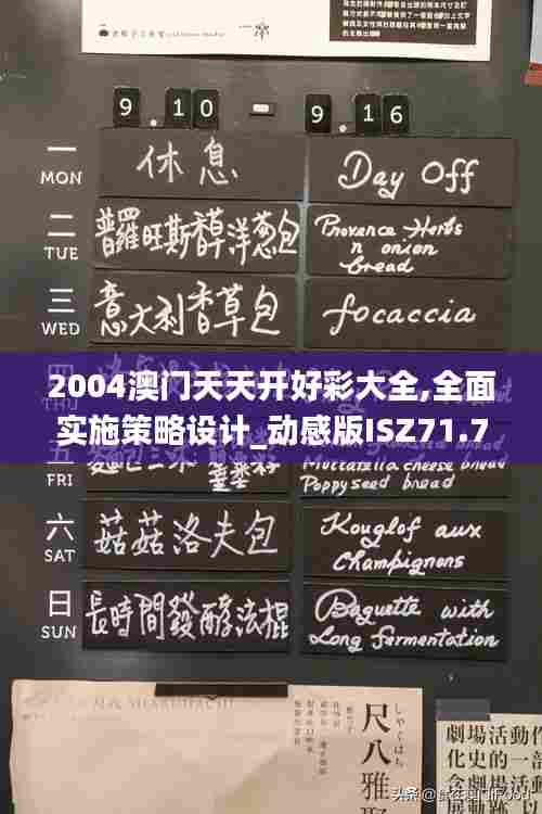 2004澳门天天开好彩大全,全面实施策略设计_动感版ISZ71.791