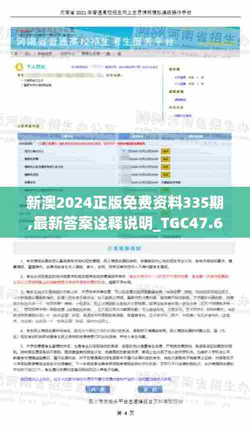 新澳2024正版免费资料335期,最新答案诠释说明_TGC47.688幽雅版