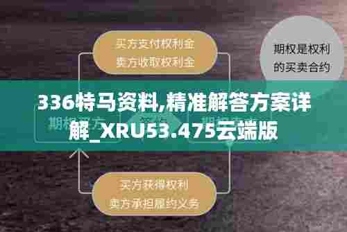 336特马资料,精准解答方案详解_XRU53.475云端版