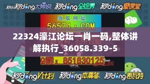 22324濠江论坛一肖一码,整体讲解执行_36058.339-5