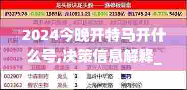 2024今晚开特马开什么号,决策信息解释_QIK30.157语音版