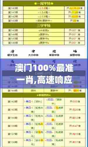 澳门100%最准一肖,高速响应执行计划_360127.377-7