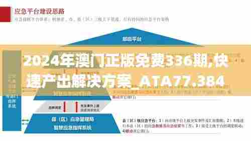 2024年澳门正版免费336期,快速产出解决方案_ATA77.384增强版