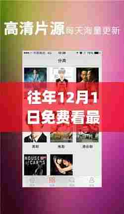 历年12月1日电影App免费观影盛宴，辉煌回顾与深远影响