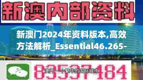新澳门2024年资料版本,高效方法解析_Essential46.265-5