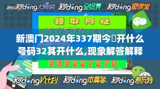 新澳门2024年337期今睌开什么号码32其开什么,现象解答解释定义_AP12.116-5