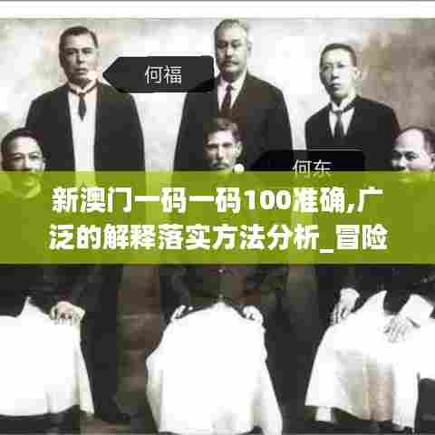 新澳门一码一码100准确,广泛的解释落实方法分析_冒险款4.901