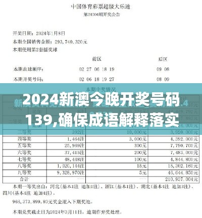 2024新澳今晚开奖号码139,确保成语解释落实_VR版44.282-8