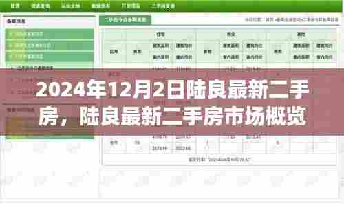 陆良最新二手房市场概览(2024年12月版,房源信息及市场动态)
