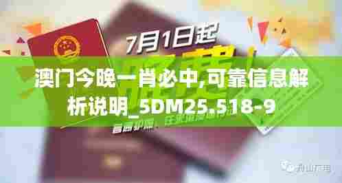 澳门今晚一肖必中,可靠信息解析说明_5DM25.518-9