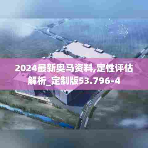 2024最新奥马资料,定性评估解析_定制版53.796-4