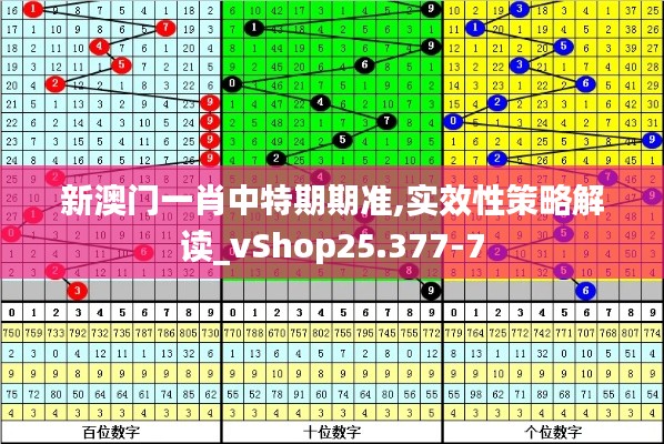新澳门一肖中特期期准,实效性策略解读_vShop25.377-7