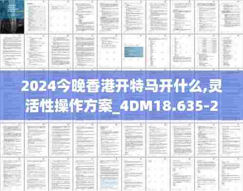 2024今晚香港开特马开什么,灵活性操作方案_4DM18.635-2