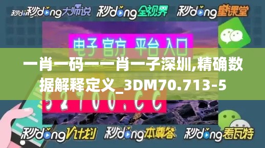 一肖一码一一肖一子深圳,精确数据解释定义_3DM70.713-5