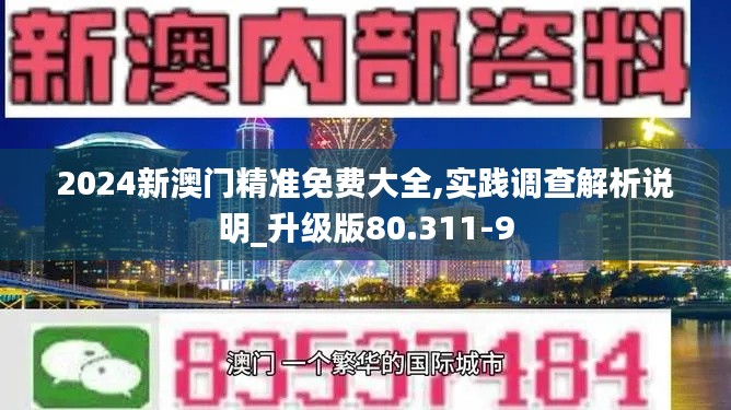 2024新澳门精准免费大全,实践调查解析说明_升级版80.311-9