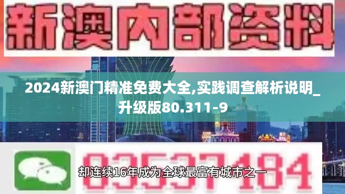 2024新澳门精准免费大全,实践调查解析说明_升级版80.311-9