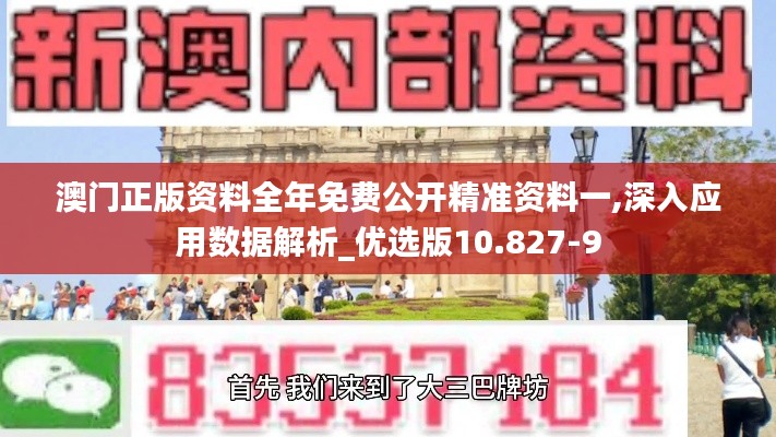 澳门正版资料全年免费公开精准资料一,深入应用数据解析_优选版10.827-9