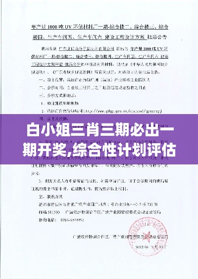 白小姐三肖三期必出一期开奖,综合性计划评估_L版58.891-6