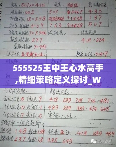 555525王中王心水高手,精细策略定义探讨_WP111.354-3