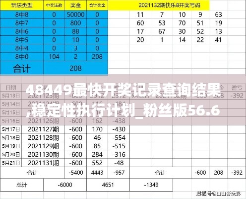 48449最快开奖记录查询结果,稳定性执行计划_粉丝版56.648