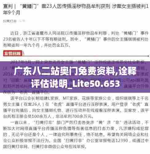 广东八二站奥门兔费资料,诠释评估说明_Lite50.653