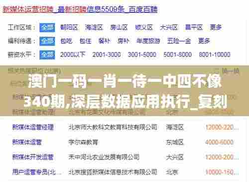 澳门一码一肖一待一中四不像340期,深层数据应用执行_复刻款65.325-9