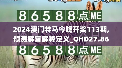 2024澳门特马今晚开奖113期,预测解答解释定义_QHD27.861