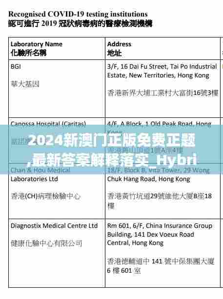 2024新澳门正版免费正题,最新答案解释落实_Hybrid6.760